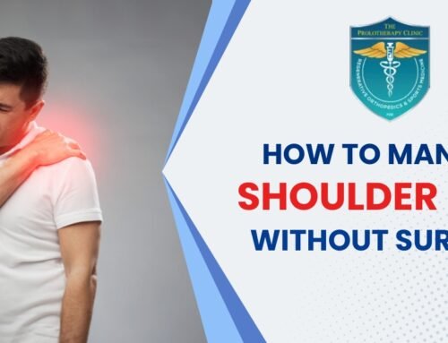 How to Manage Shoulder Pain Without Surgery?