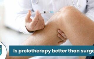 Is prolotherapy better than surgery?