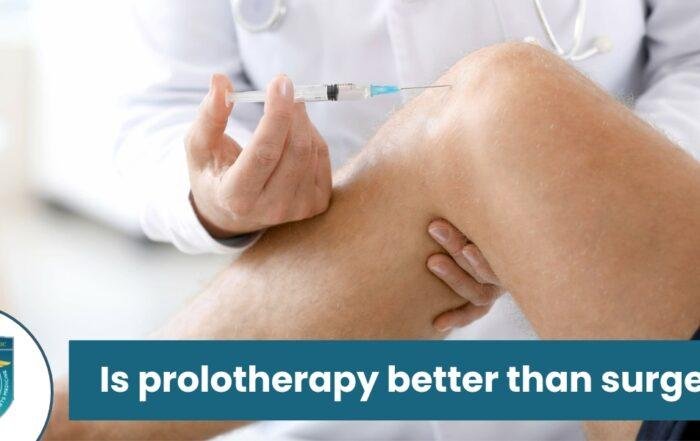 Is prolotherapy better than surgery?